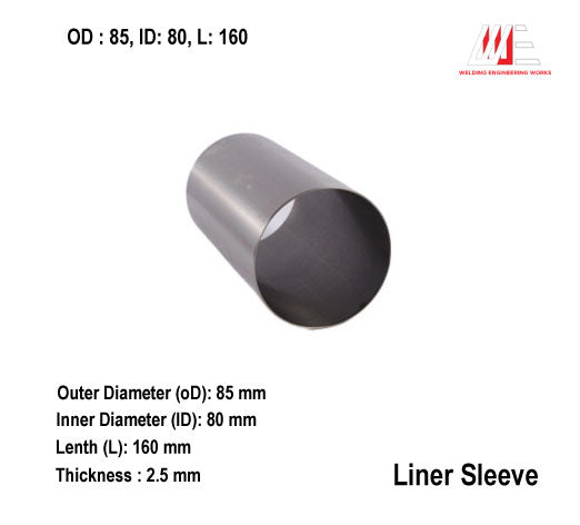 Cylinder Liner OD : 85, ID: 80, L: 160